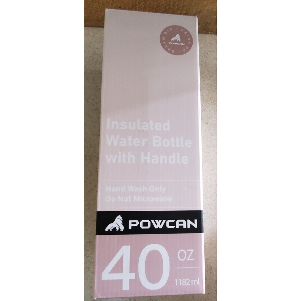 Powcan Insulated Water Bottle with Handle